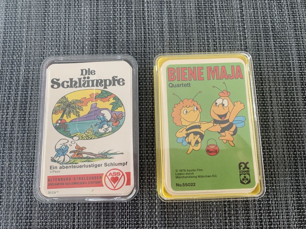 Giochi: Schlümpfe und Biene Maja Quartett – Usato da Emmen venduto da ama_8wmn