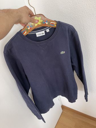 Lacoste Sport Pullover, Grösse XL, Dunkelblau, oryginal, y2k