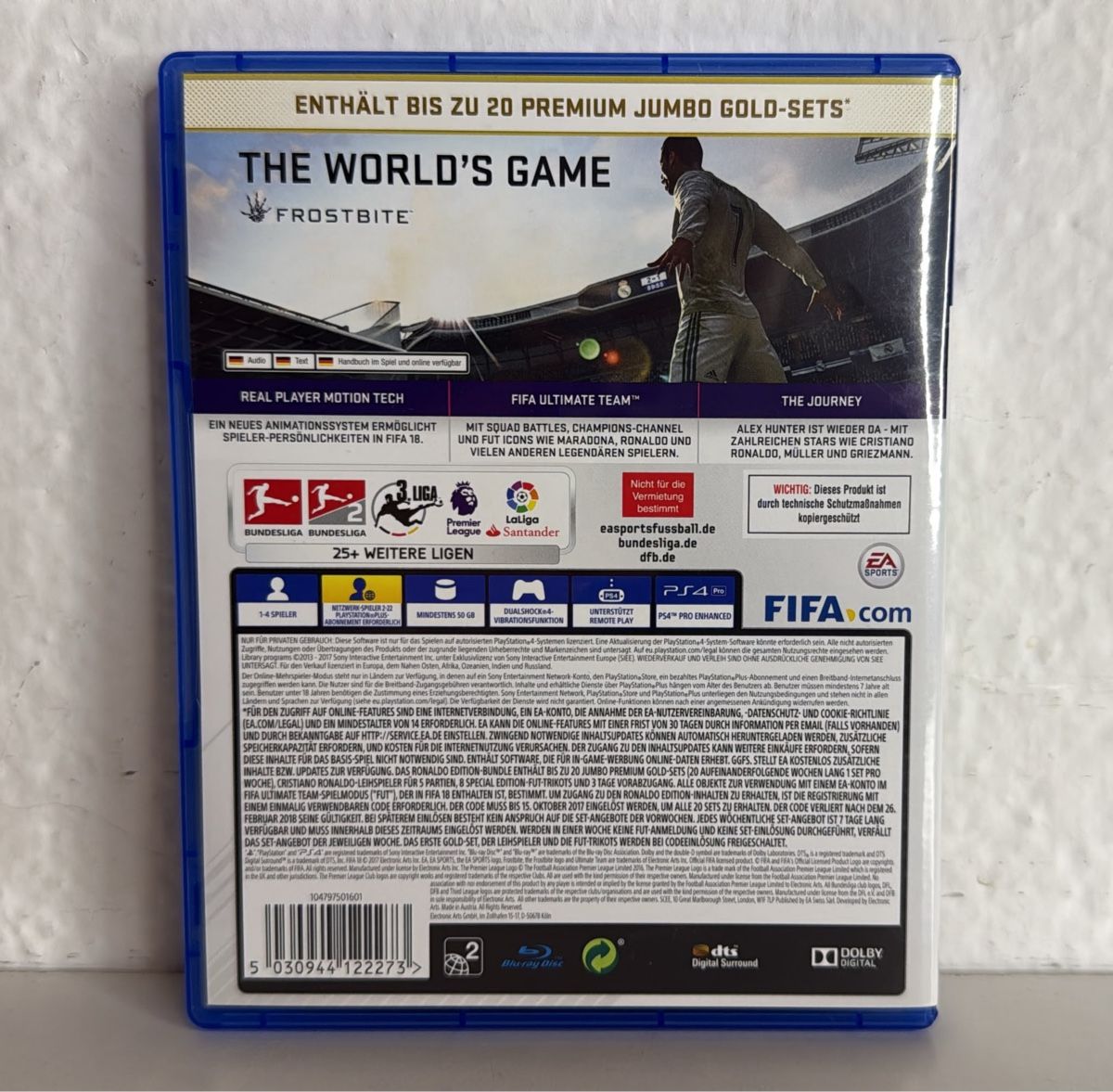 Sony Jeux: FIFA 18 Ronaldo Edition - PS4/PS5 Game – D'occasion à Ehrendingen par bubulence 1