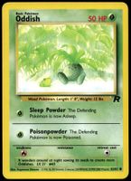 Oddish 63/82 Pokémon Team Rocket