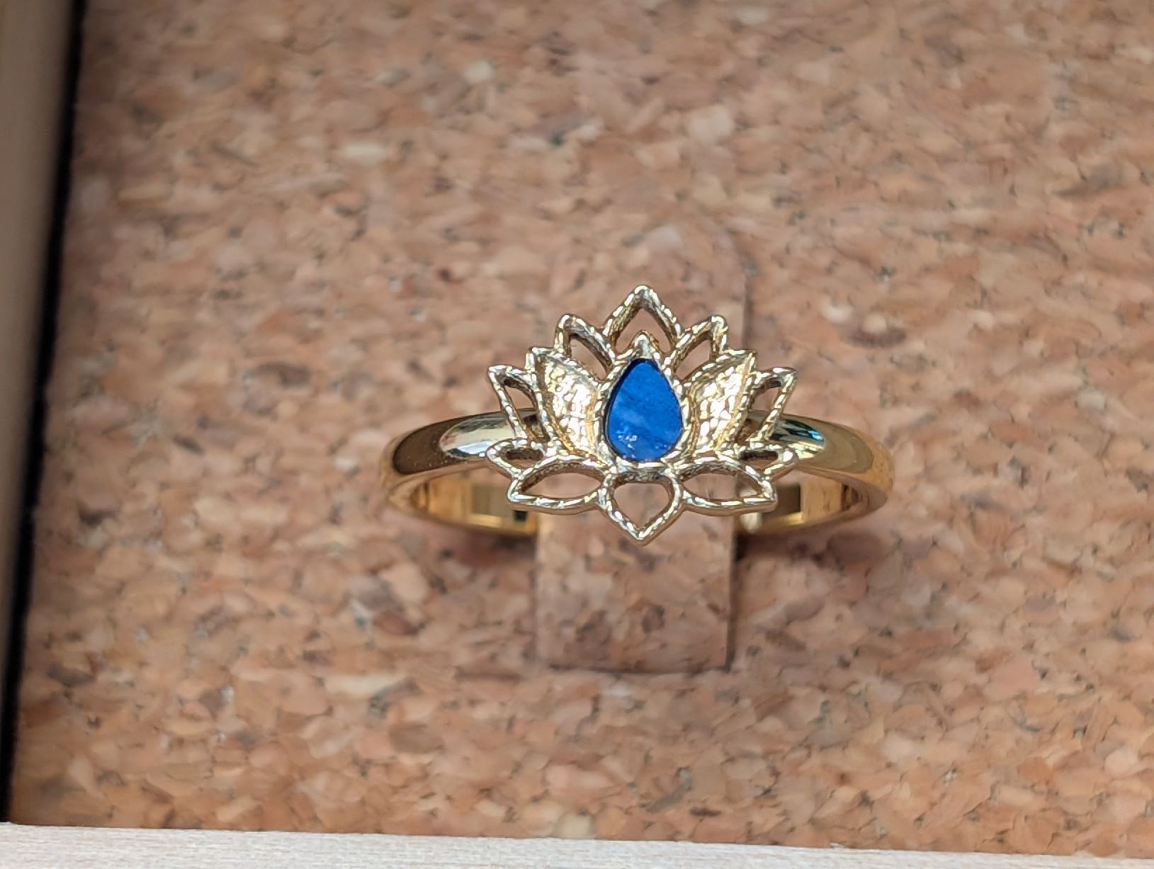 Anelli: Holzkern Ring Lapislazuli & Gold – Nuovo (secondo la descrizione) da Stäfa venduto da IsaBach 1