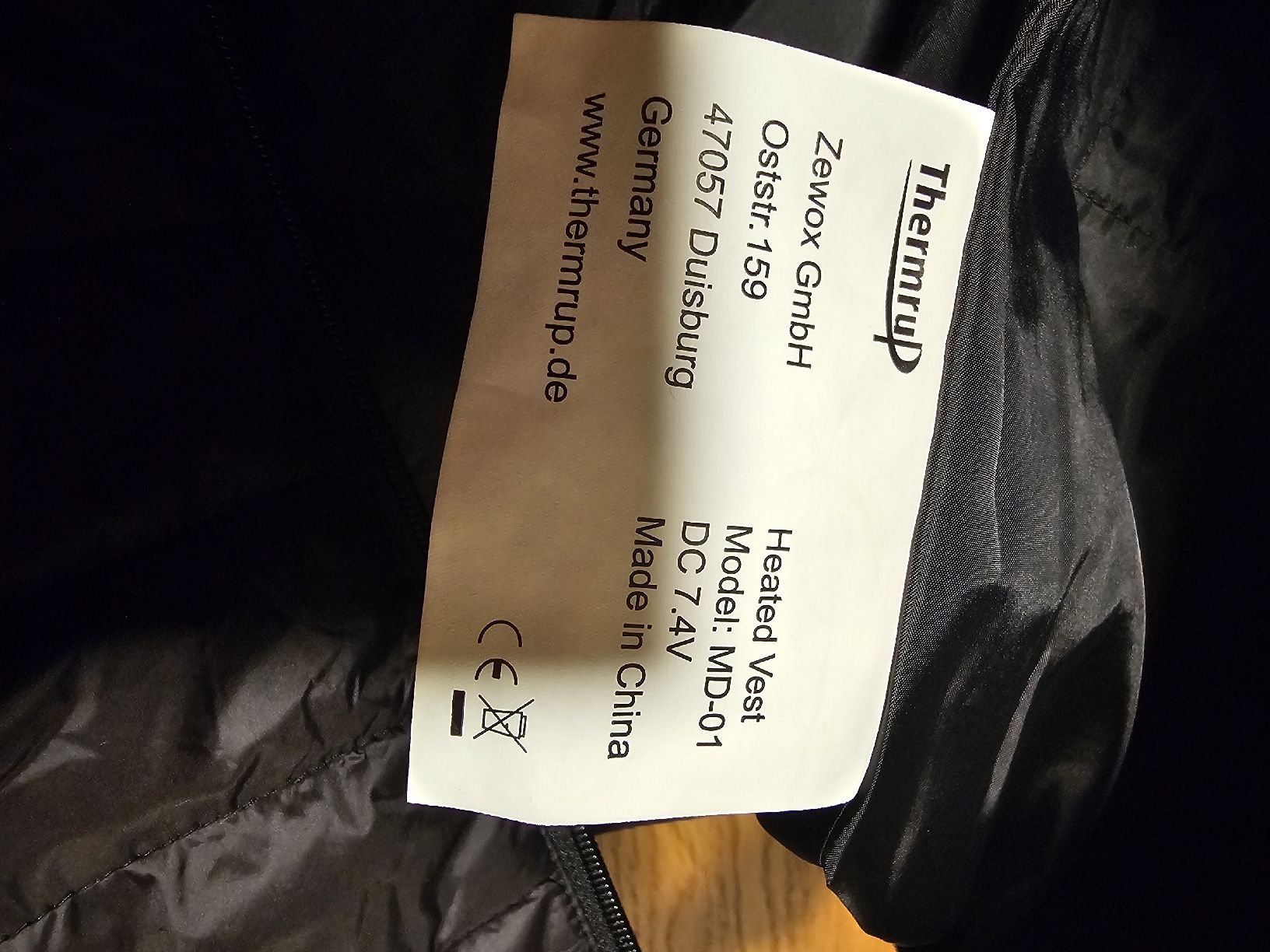 Gilet & Giacche: Thermrup Heizweste, Schwarz, Grösse M – Nuovo e nell'imballaggio originale da Hinterforst venduto da Hardi1987 2