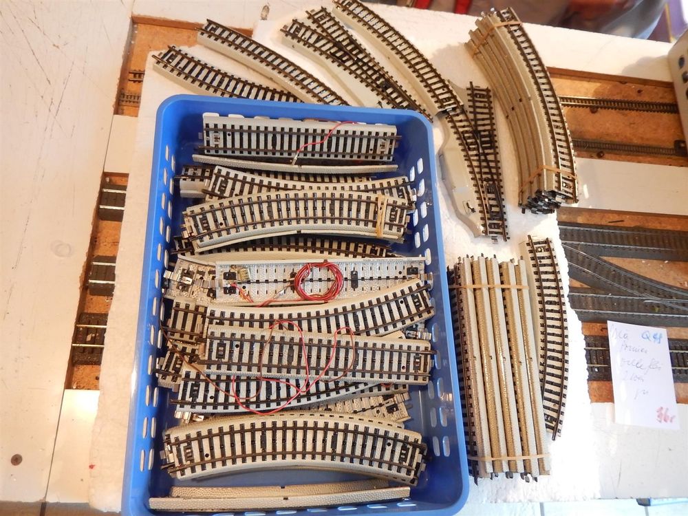 Pièces De Voie Märklin / Primex - 2x M-Gleis Ausgleichsstücke 45mm - Échelle HO 1:87