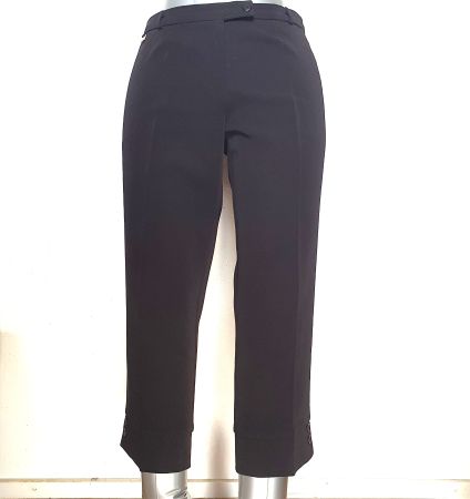 Elégant pantalon ¾ noir – Taille L –