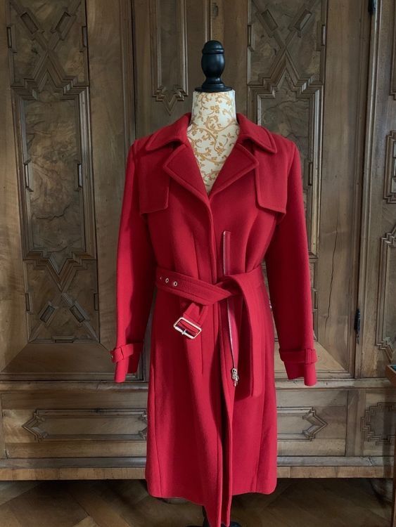 mantel rot damen sale