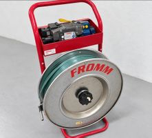 Umreifungsgerät Fromm mit Abrollwagen gebraucht
