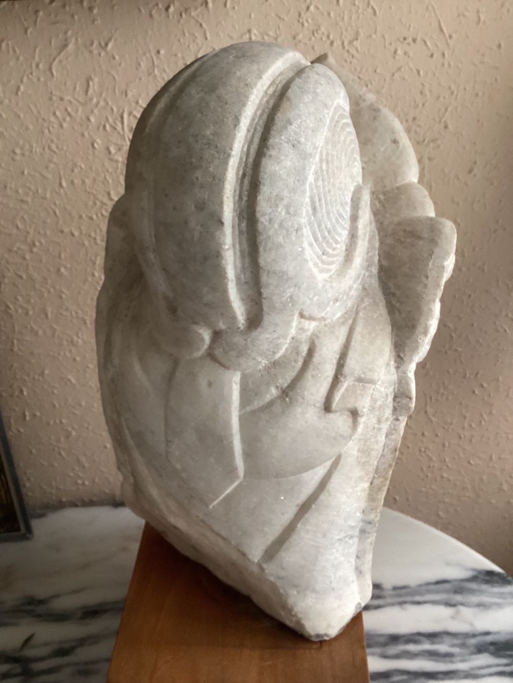 Sculptures & Statues: Buddha Kopf aus Stein antik – D'occasion à Wallisellen par Lunajuanito 3