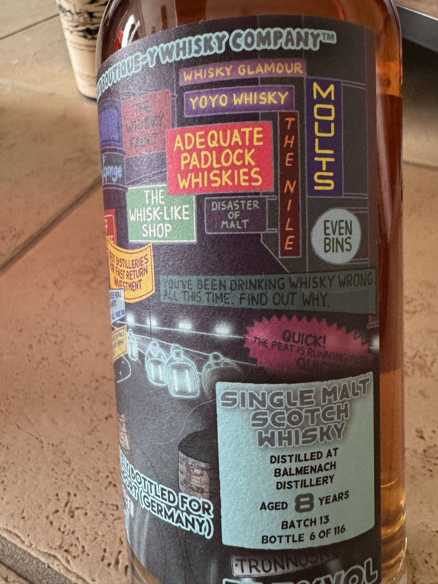 Bevande alcoliche: Single Malt 8 Jahre, 57.7% Vol Balmenach – Nuovo e nell'imballaggio originale da Hergiswil NW venduto da wert721 4