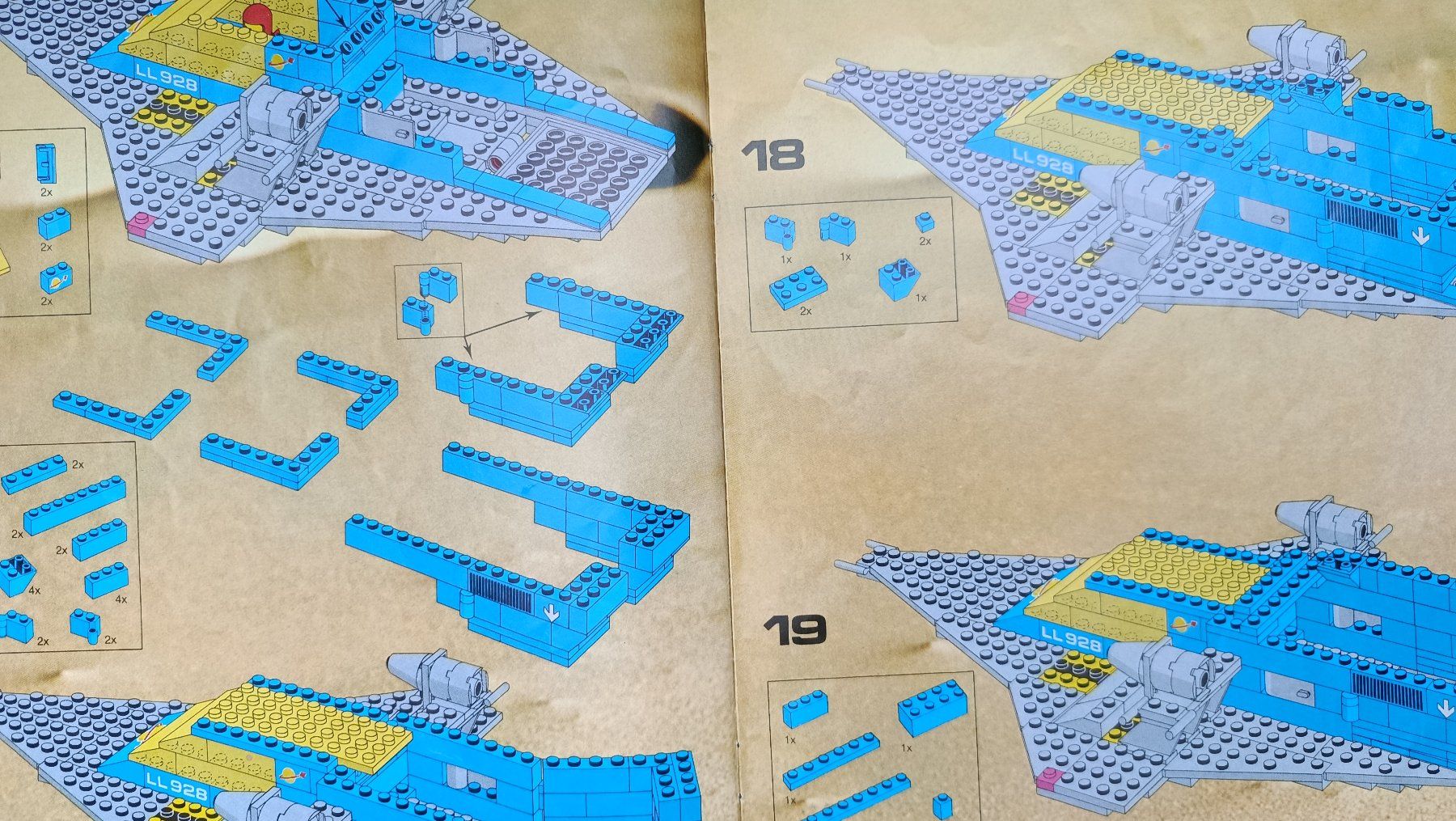 Lego Kit di costruzioni: LEGO Classic Space Anleitung / Instructions - 928 – Usato da Muhen venduto da Legoholic 3