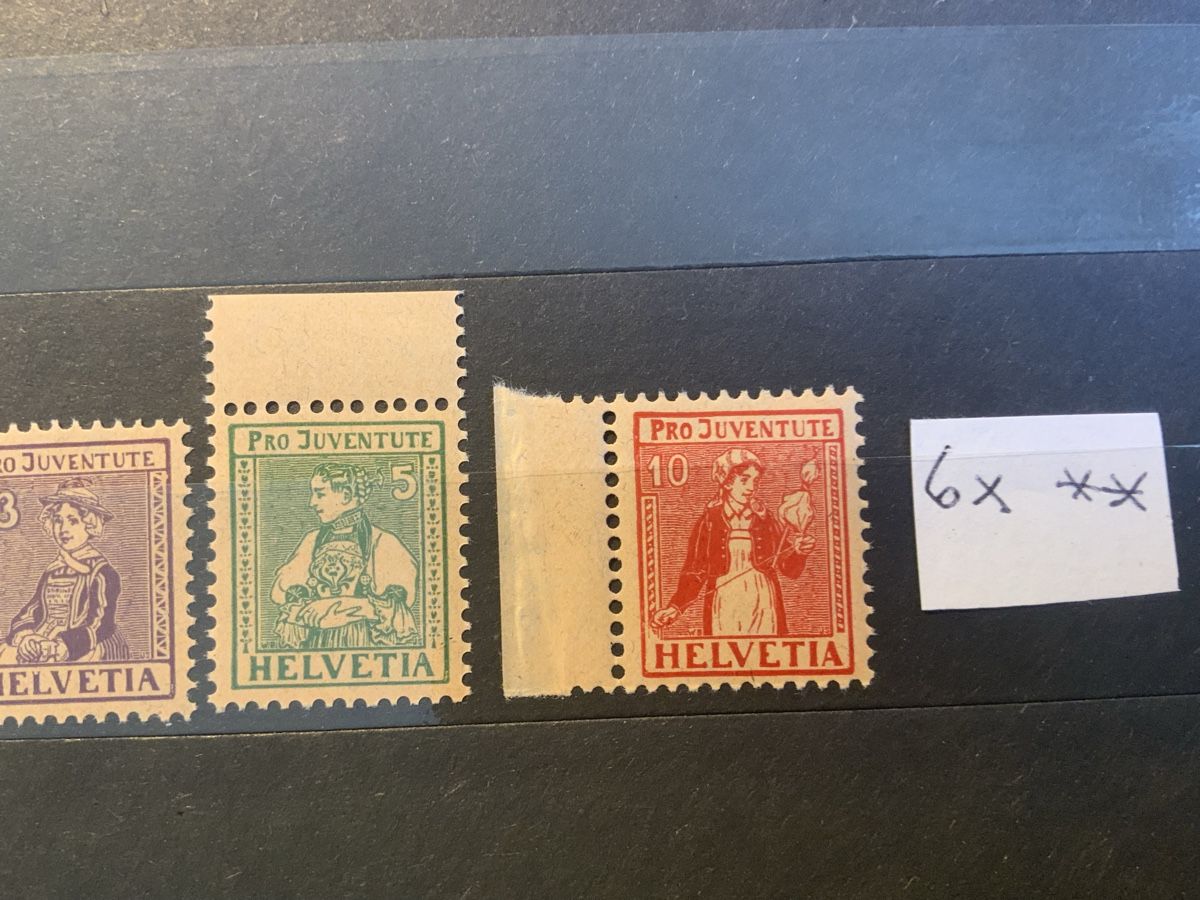 Tous les timbres: Juventute – Neuf (Voir description) à Binningen par chr_cr5n 1