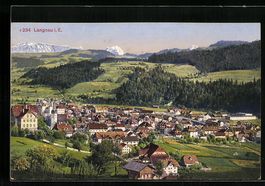 AK Langnau i. E, Panoramaansicht