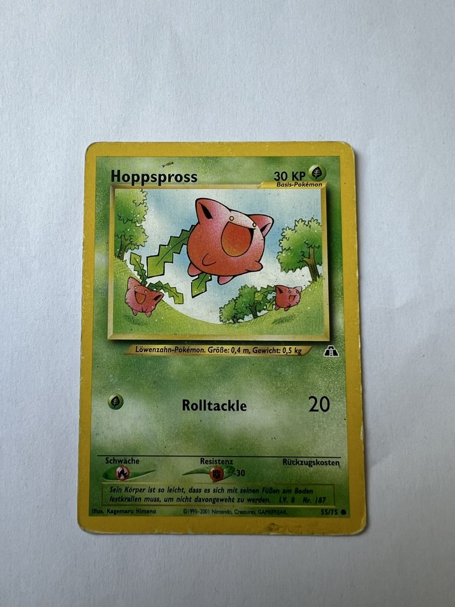 Pokémon Cartes à collectionner: Pokemonkarte Hoppspross – D'occasion à Willisau par Neiro77