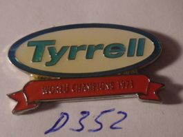 1 Auto Logo Tyrrell Pin (D352)