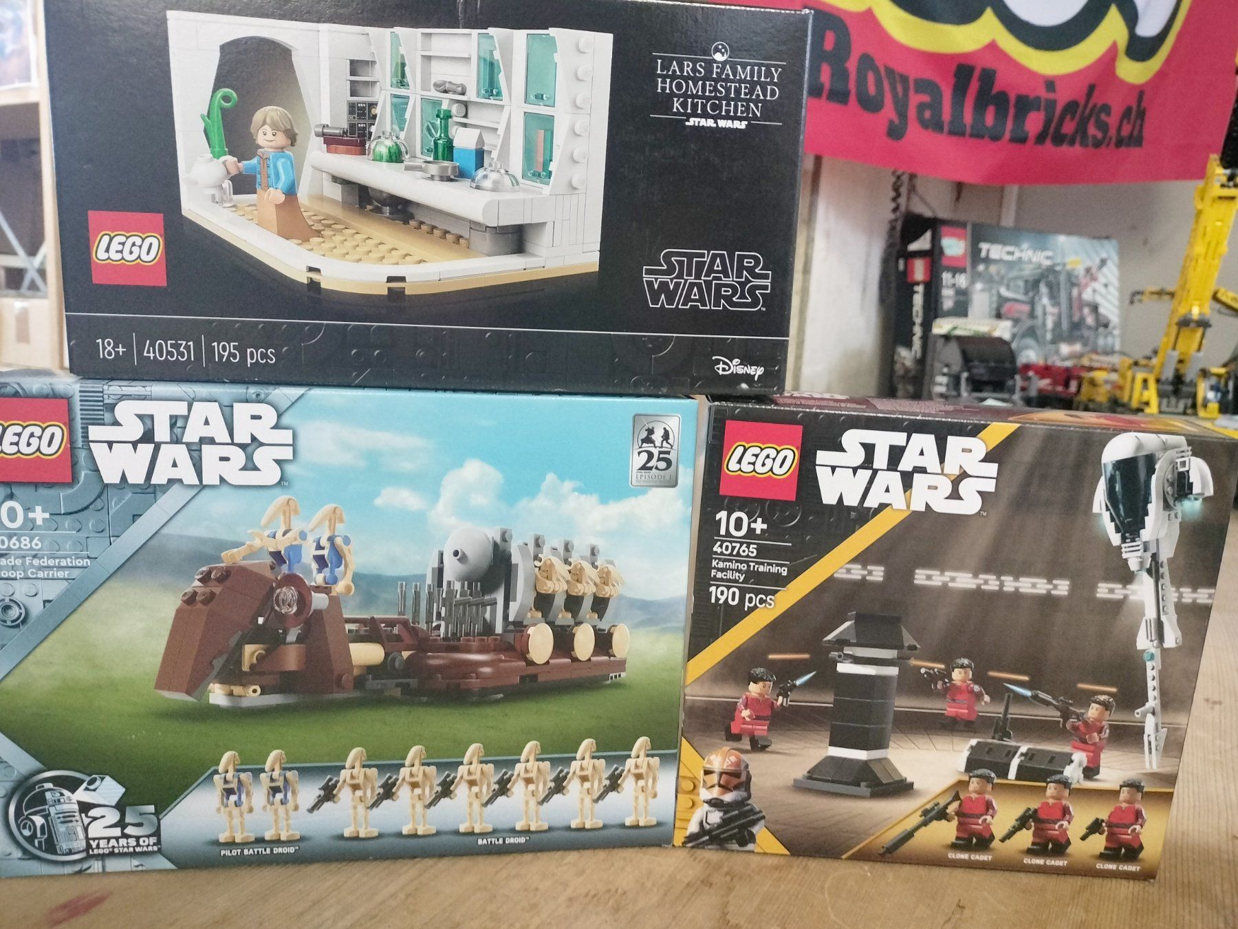 Lego Spielzeuge: Lego Star Wars GWP Lot 4 Sets – Neu und originalverpackt aus Wil SG von RoyalBricks 2
