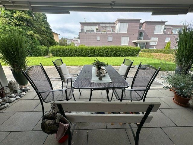 Set di tavolo e panche: Gartentisch Streckmetall inkl. Stühle – Usato da Pfäffikon zh venduto da sambalina 1