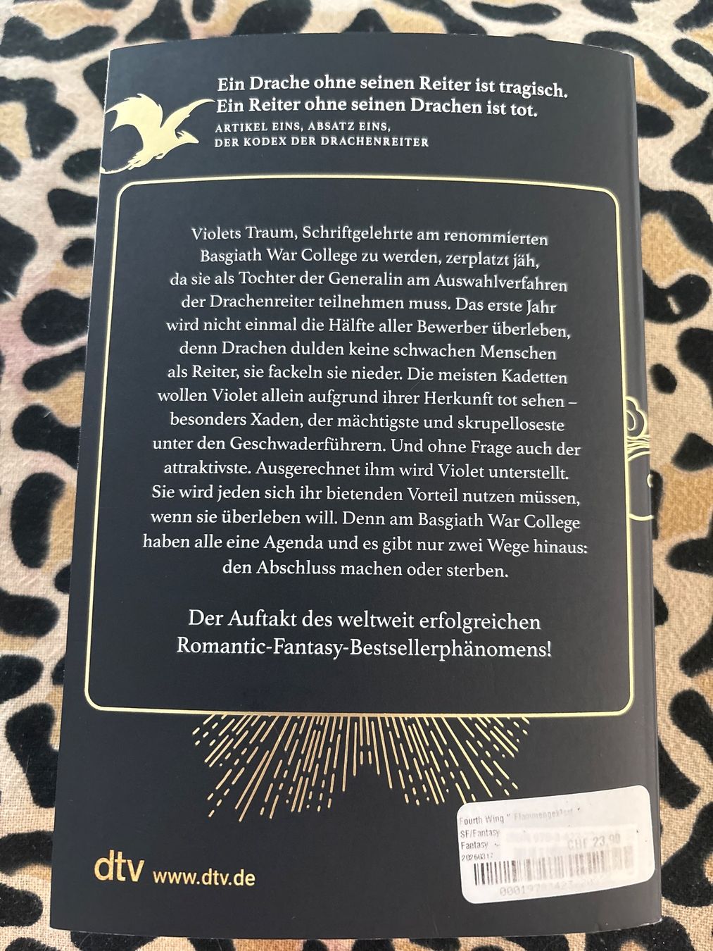 Libri: Fourth Wing von Rebecca Yarros – Usato da Reinach BL venduto da dia_7r9p 1