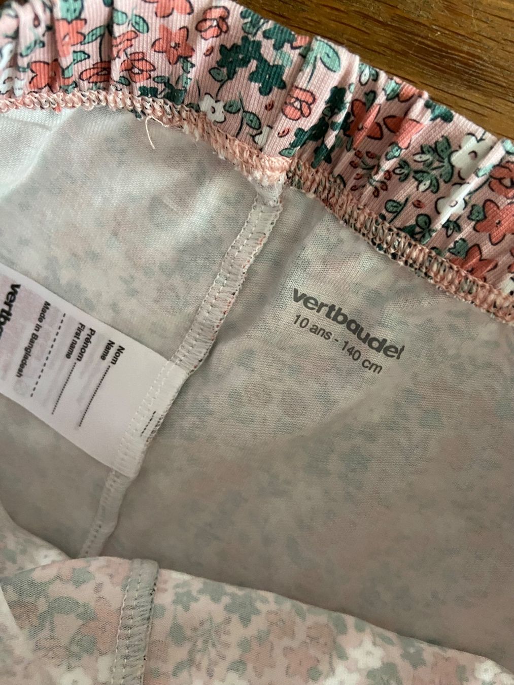 Collant & Leggings: Leggins BLUMEN vertbaudet, 140cm, Baumwolle & Elastan, BRIEF – Usato da Bassersdorf venduto da jgo_9mfk 1