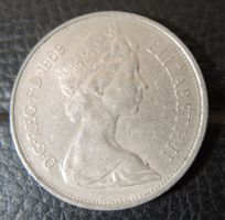 10 Pence Münze von 1969 - Sammlerstueck aus Grossbritanien