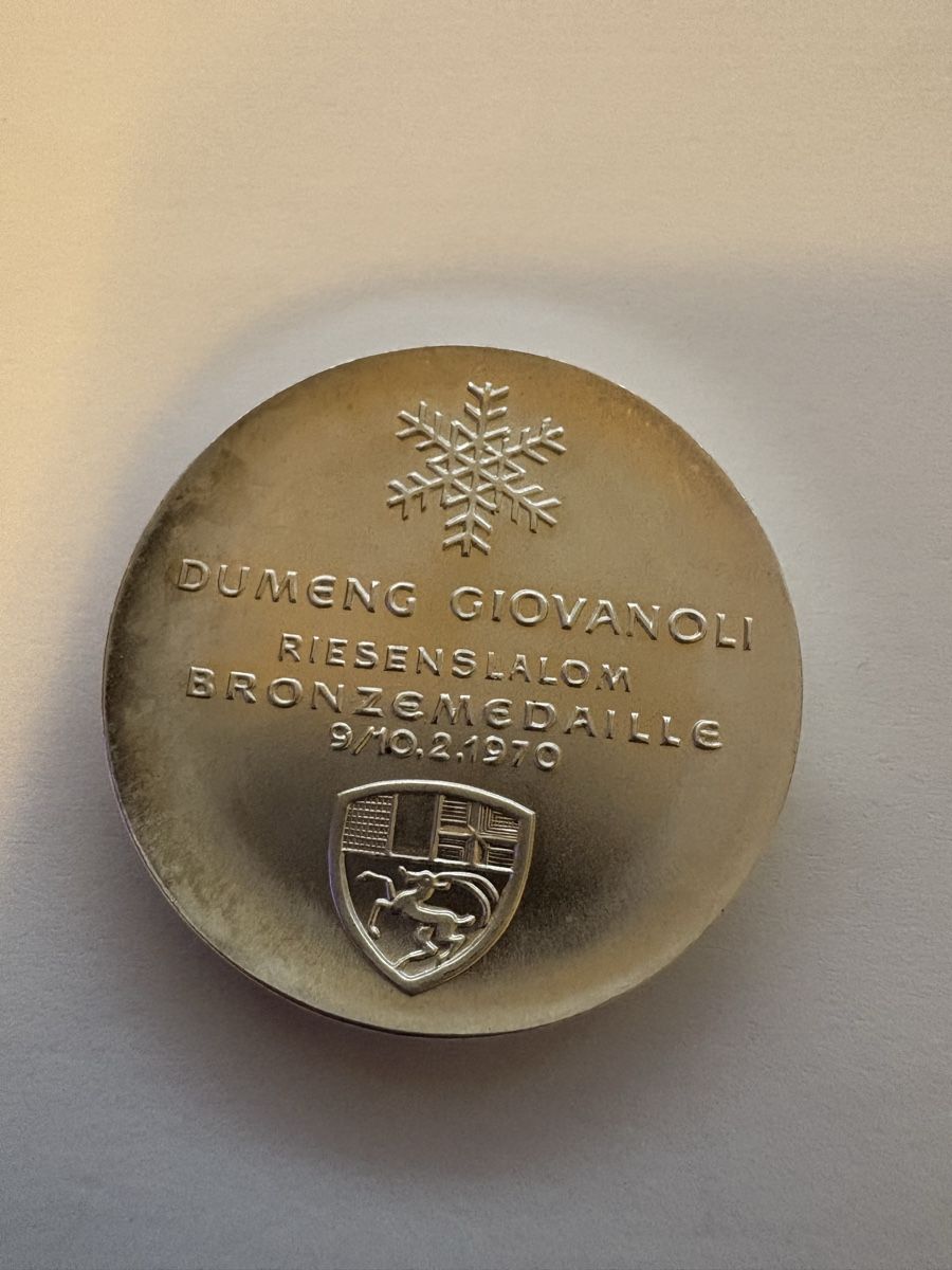 Medaglie: Silbermedaille 1970 Ski – Usato da Murten venduto da Tzaugg
