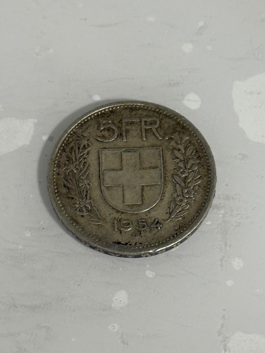 Alle Münzen: 5 Franken 1954  Silber – Gebraucht aus Wallisellen von SWISS_SILVER1