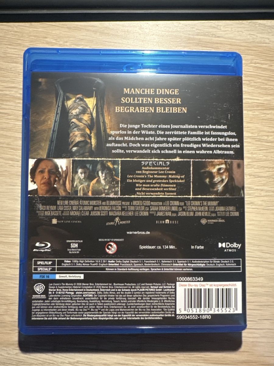 Tutti i DVDs: Blu-ray Lee Cronin's The Mummy – Usato da Wängi venduto da mrpooc 1