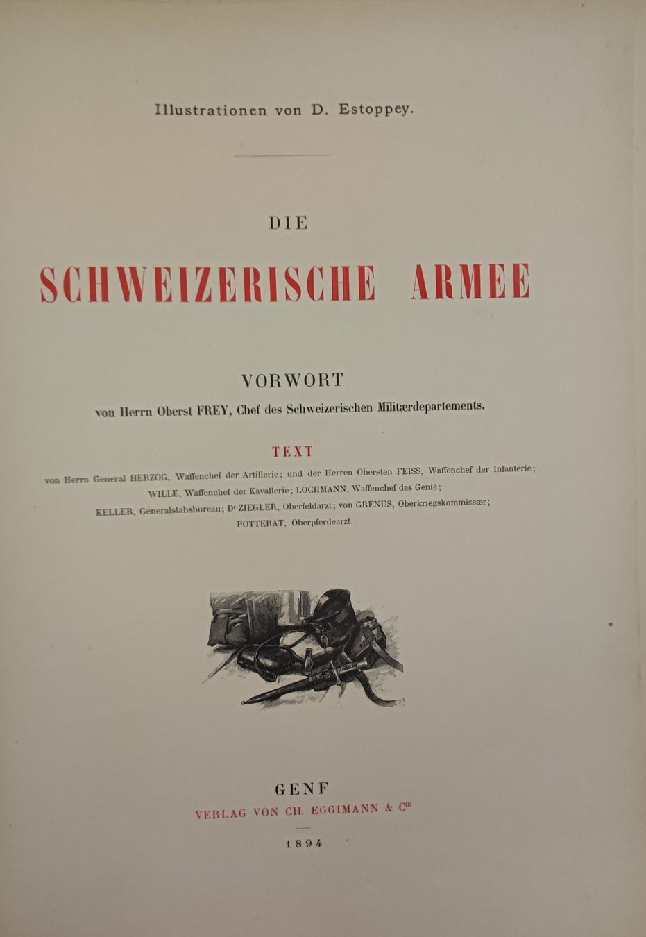 Libri: MILITARIA - HELVETICA - – Usato da Goldach venduto da Gaip 7