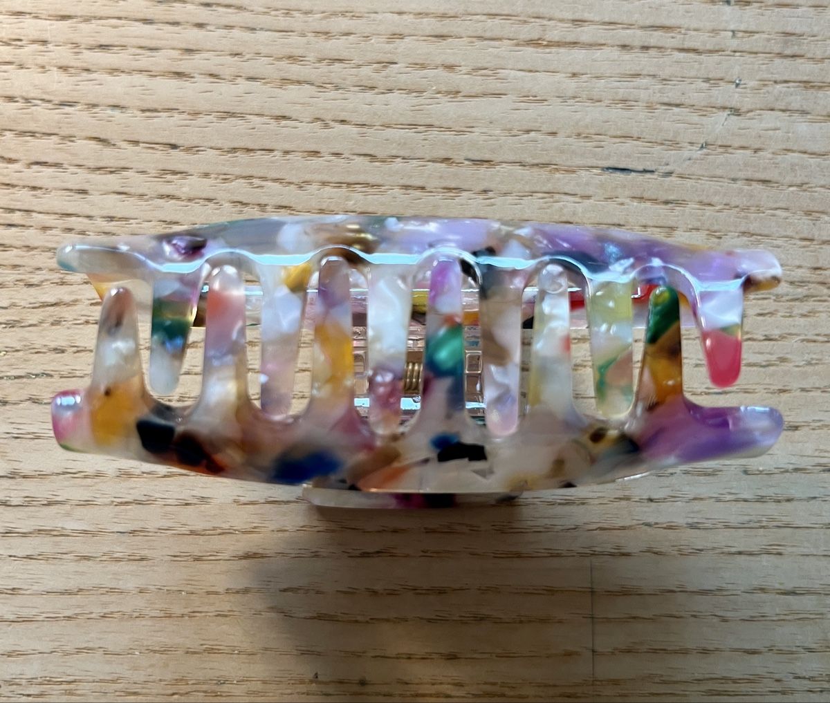 Accessori per capelli: Haarklammer bunt Marmor-Optik, neu – Nuovo (secondo la descrizione) da Frauenfeld venduto da Babsi77 2