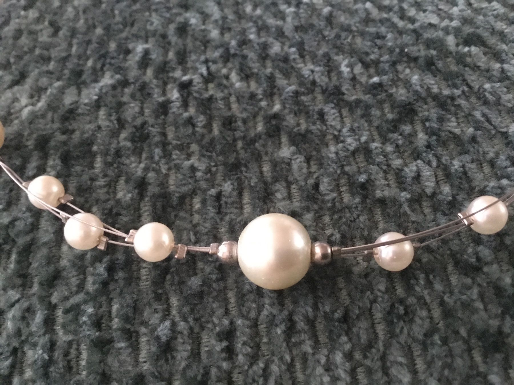 Ketten: Collier tour de cou design perles / métal – Neu (gemäss Beschreibung) aus Le Landeron von nic_8hd5 2