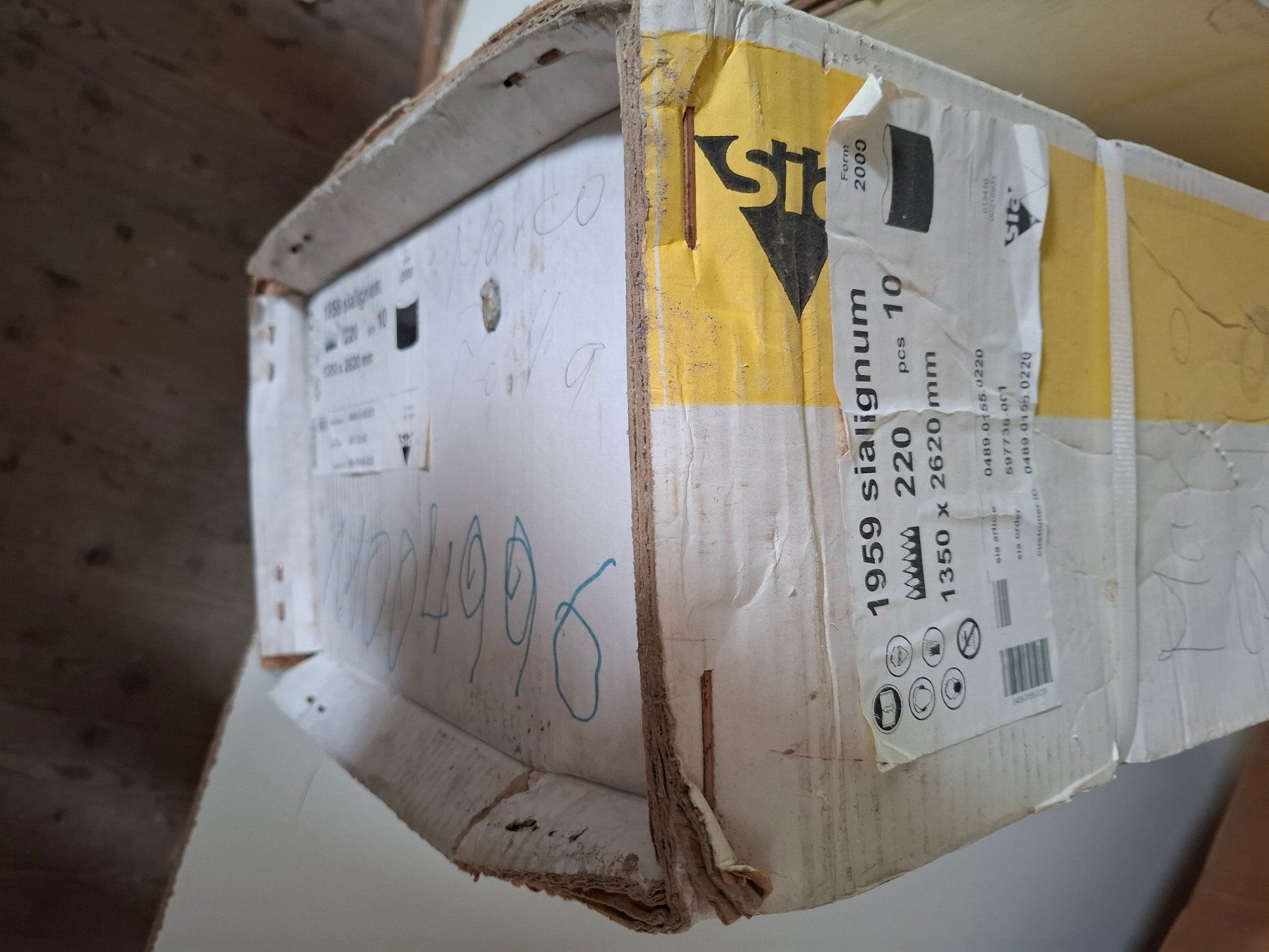 Alle Maschinen: Schleifband SIA Körnung 220 – Gebraucht aus Mettlen von buly005