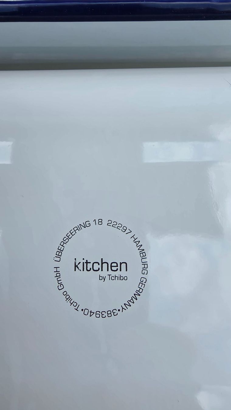 Tchibo Teglie da forno: Auflaufform Emaille weiss von Tchibo Kitchen, NEU – Nuovo (secondo la descrizione) da Zufikon venduto da brocki5621 1