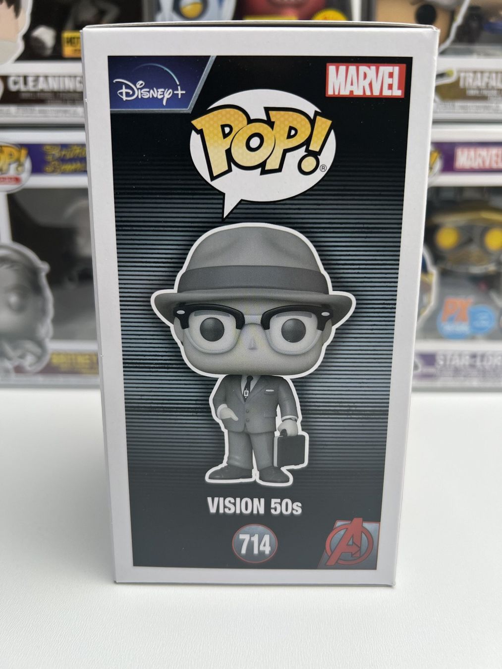 Funko Statuette: Funko POP! Marvel WandaVision 50s Vision – Nuovo e nell'imballaggio originale da Le Mouret venduto da perfectbijou 1