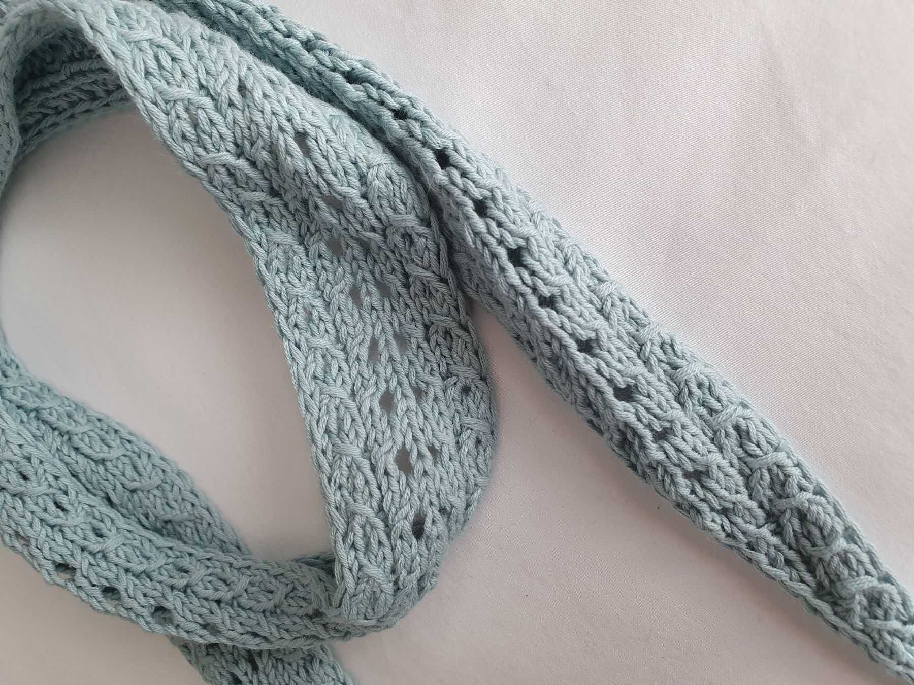 Foulard & Sciarpe: Mini scarf, Strickschal, Handgestrickt, Unikat, Geschenk – Nuovo e nell'imballaggio originale da Neunkirch venduto da Sandramay 2