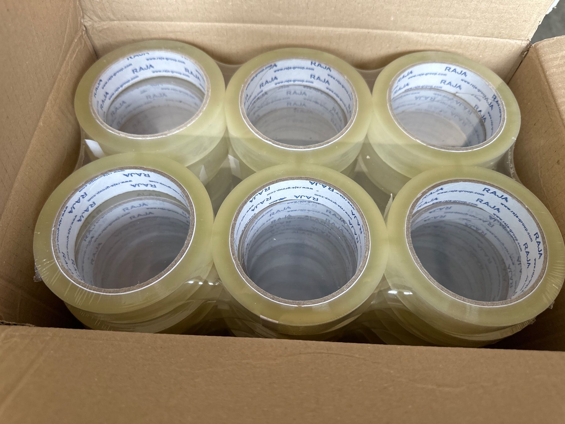 Altro materiale per ufficio: PP-Packband mit Hotmeltkleber, Länge x Breite 66 m x 25 mm, – Nuovo e nell'imballaggio originale da Necker venduto da liq24