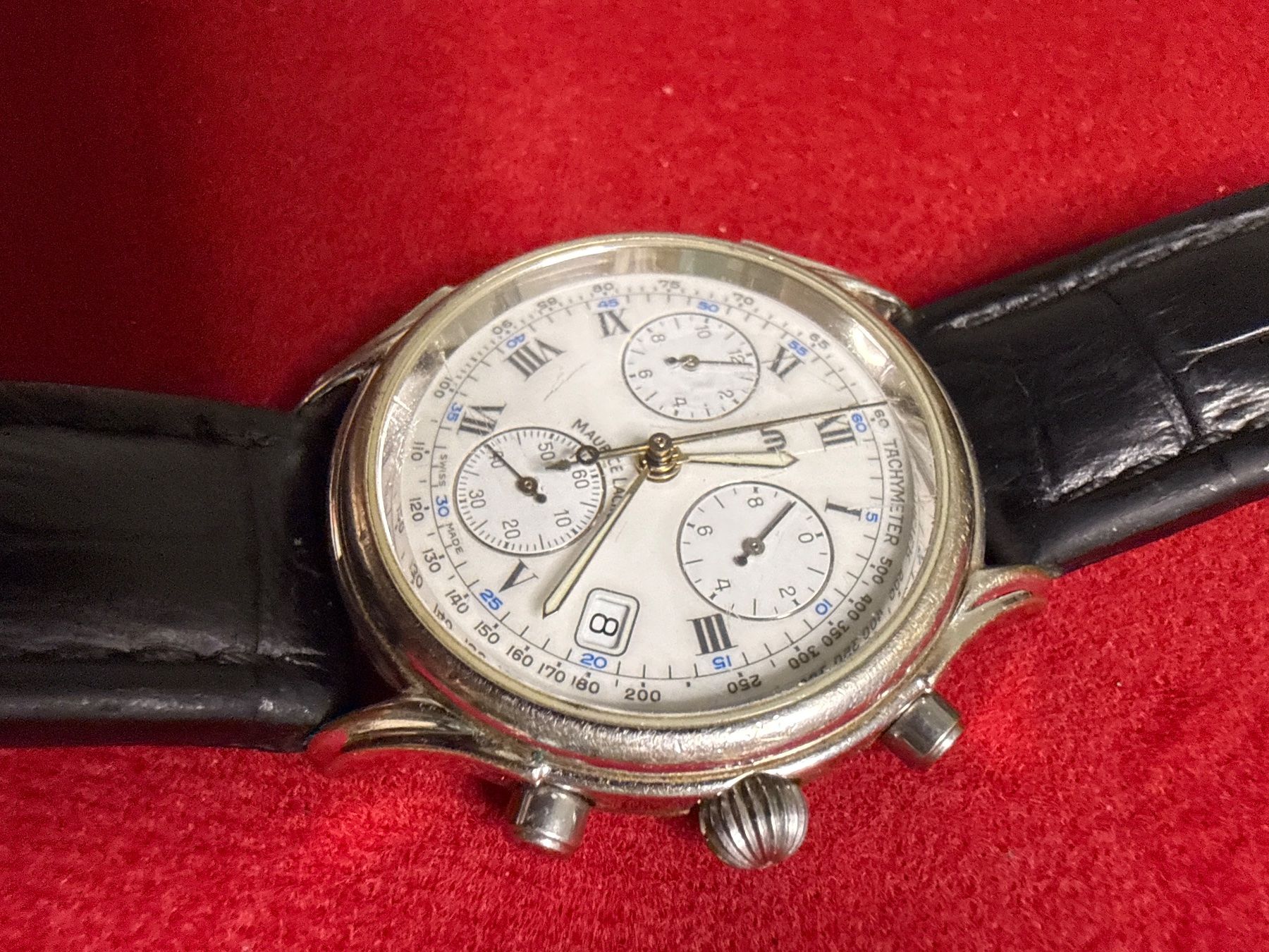 Maurice Lacroix Orologi: Maurice Lacroix Chronograph Quarz 37 mm – Usato da Pfeffingen venduto da Allhandelklgwatches 2