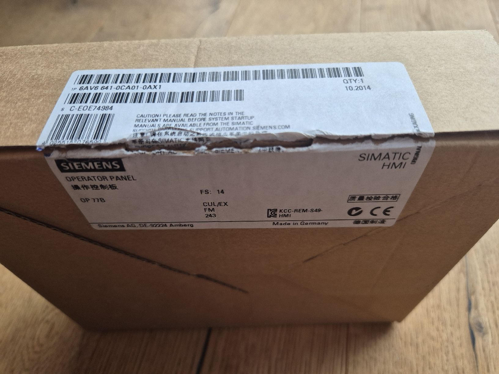 Siemens Elektronikbauteile: Neues Siemens Simatic Panel OP77B - NEU! – Neu (gemäss Beschreibung) aus Römerswil LU von cfm_j789 2