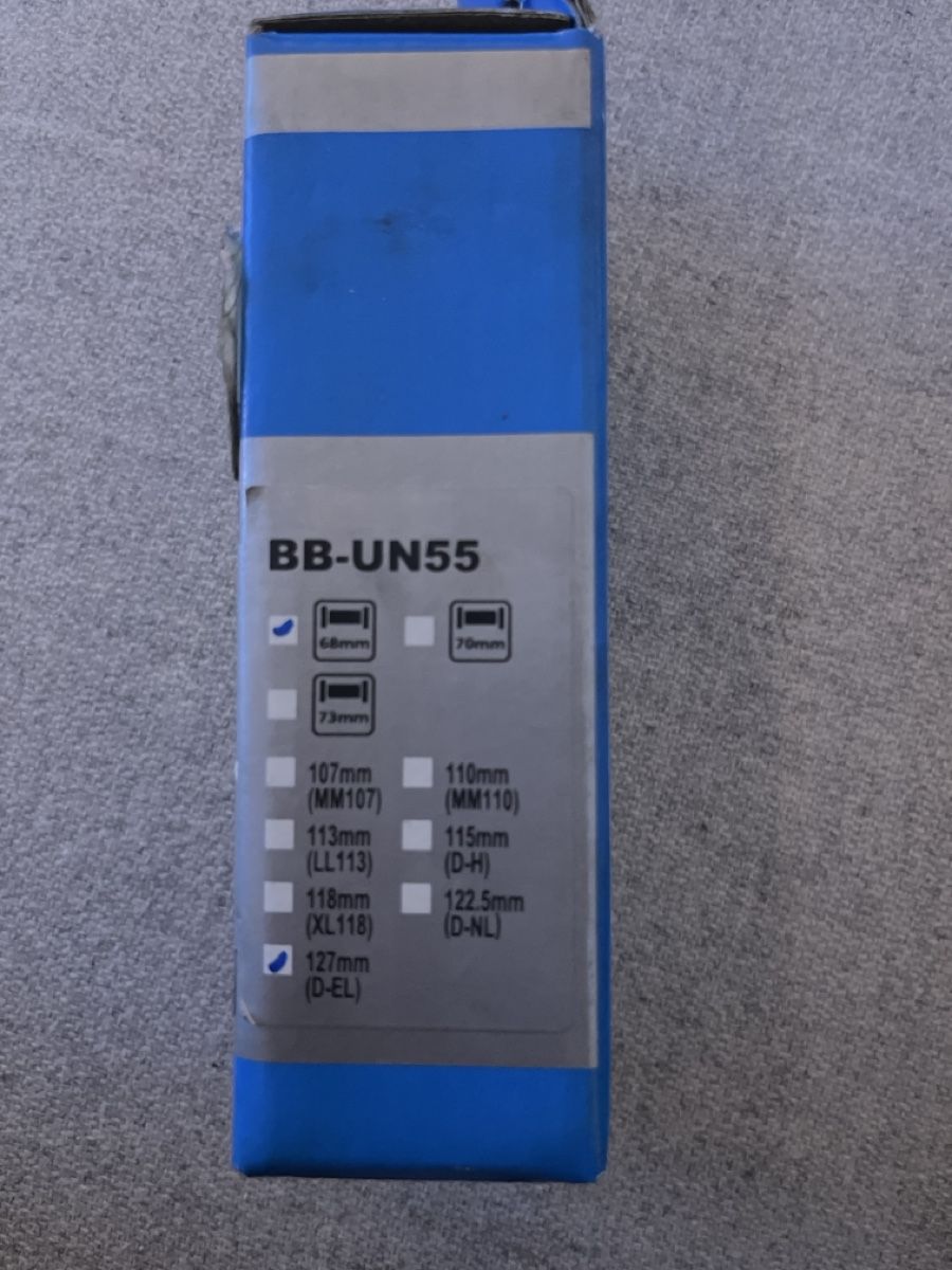 Shimano Ersatzteile: Shimano BB-UN55 Bottom Bracket - Brand New in Box – Neu und originalverpackt aus Zürich von ame_c9fq 1