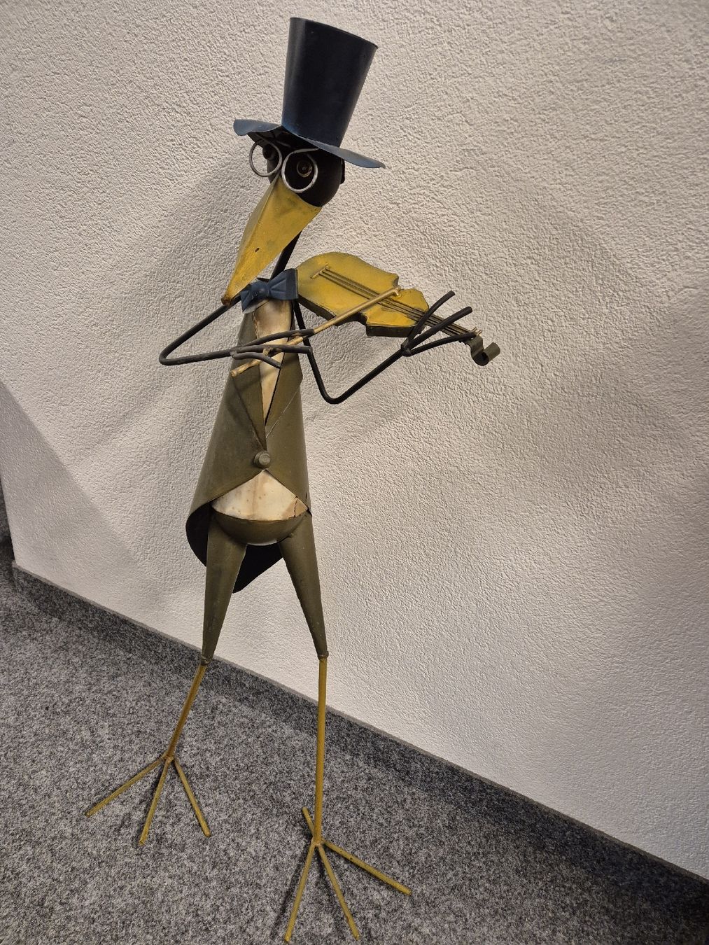 Statuette: Vogel aus Blech gearbeitet – Usato da Wettingen venduto da mus_gsb5