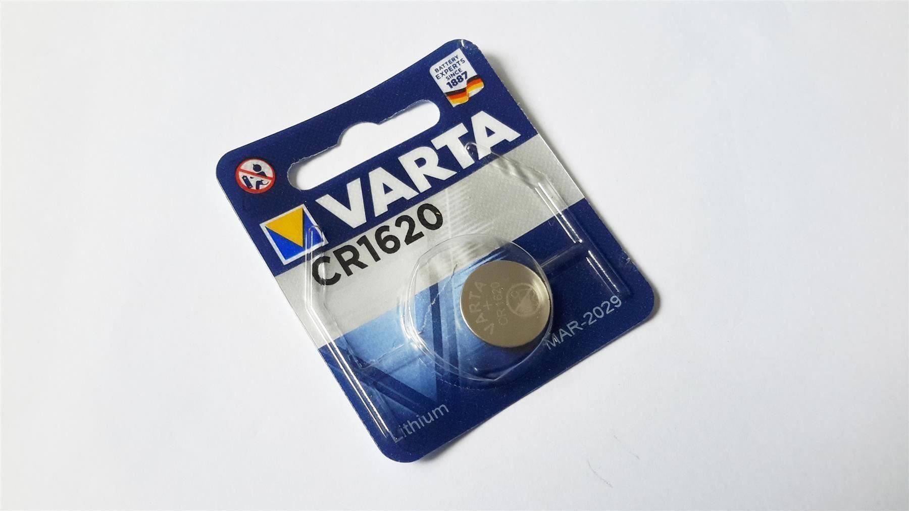 Caricatori & Batterie: Knopfzelle CR1620, Lithium, Varta – Nuovo e nell'imballaggio originale da St. Gallen venduto da cointec 1