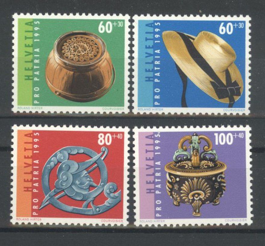 Tous les timbres: 1995, Pro Patria ** – D'occasion à Willisau par Vollstempel