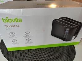 Biovita Toaster ELITE-4 neuwertig, dunkelgrau, 4 Schlitze