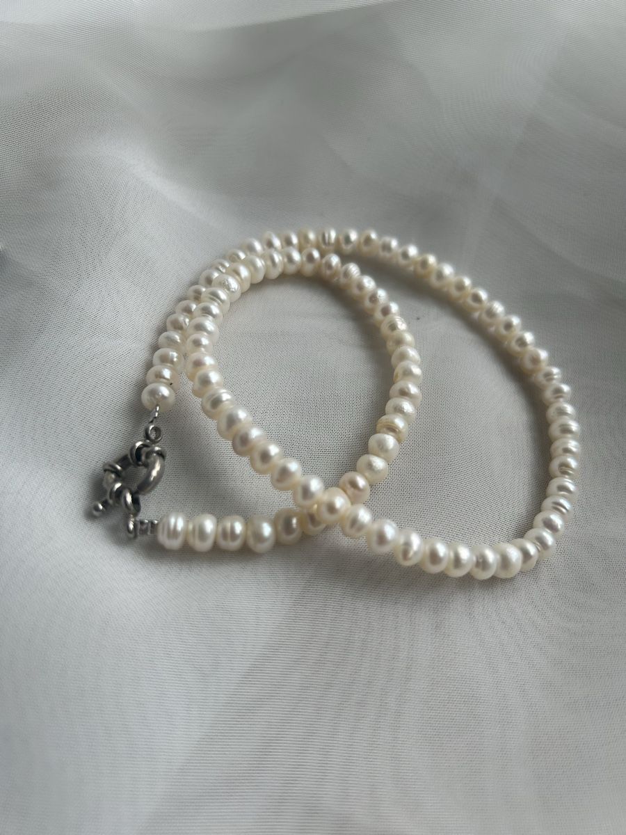 Colliers: Collier de perles d’eau douce vintage- Echte Perlenkette – D'occasion à Basel par Loooooye 2