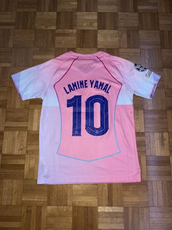 Lamine Yamal Barcelona Trikot Size S