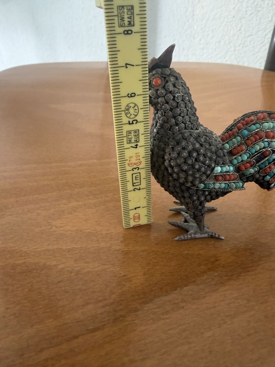 Sculture & Statue: filigranes Huhn – Usato da Baden venduto da noli.r 6