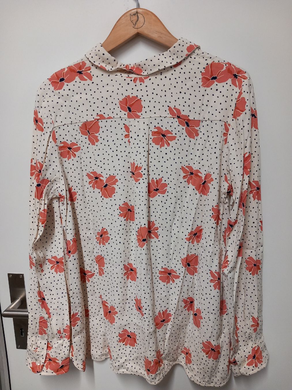 Camicette: Seidensticker Bluse Mohnblumen Gr.36 – Usato da Gwatt (Thun) venduto da umwelt-brocki 3