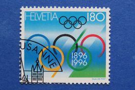 Sondermarke"100 Jahre Olymische Spiele" 1996  Ersttag BERN
