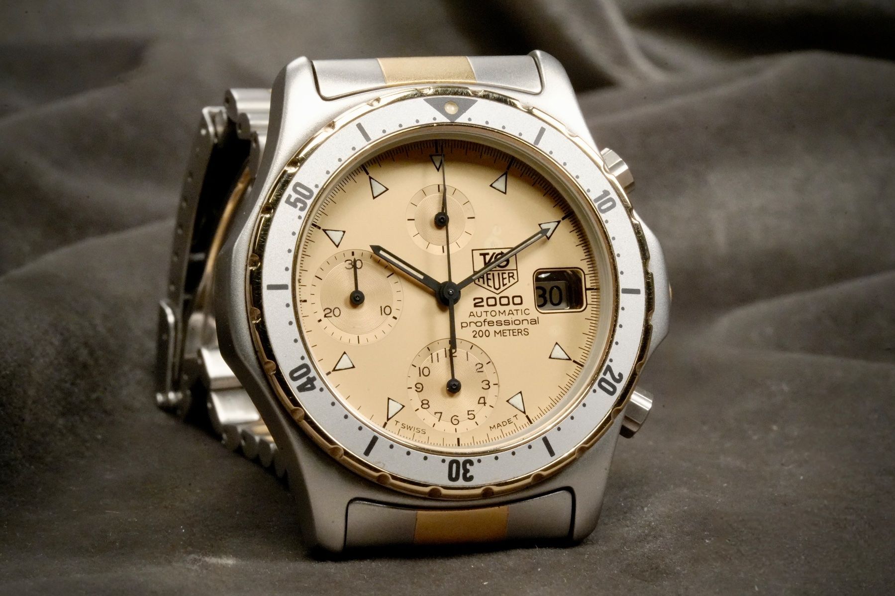 Tag Heuer Orologi: Tag Heuer 2000 Automatic Chronograph Ref. 176.004 Cal LWO283 – Usato da Morcote venduto da chronoservice 2