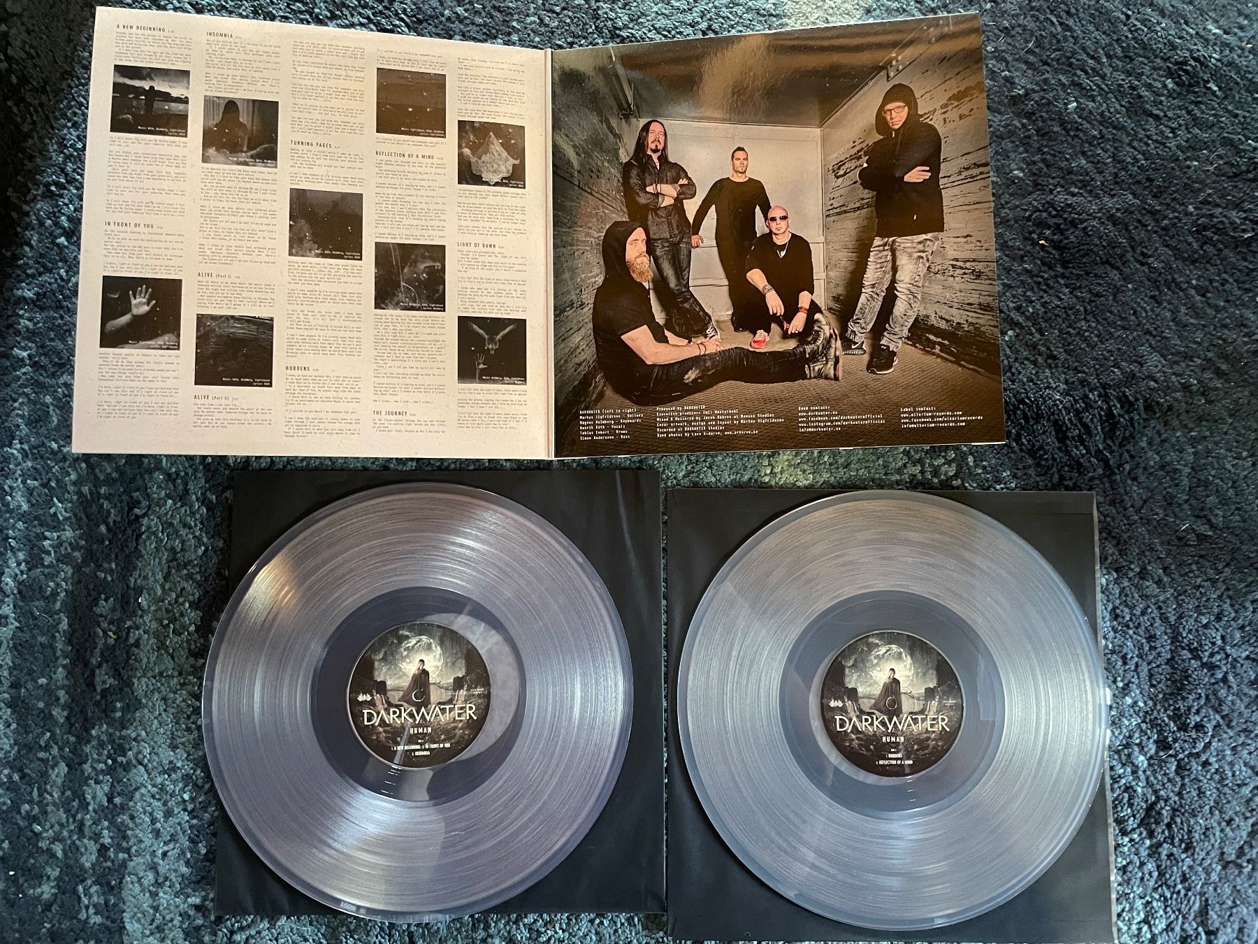 Schallplatten: Darkwater – Human  DLP 2019 – Gebraucht aus Neuenhof von django3001 1