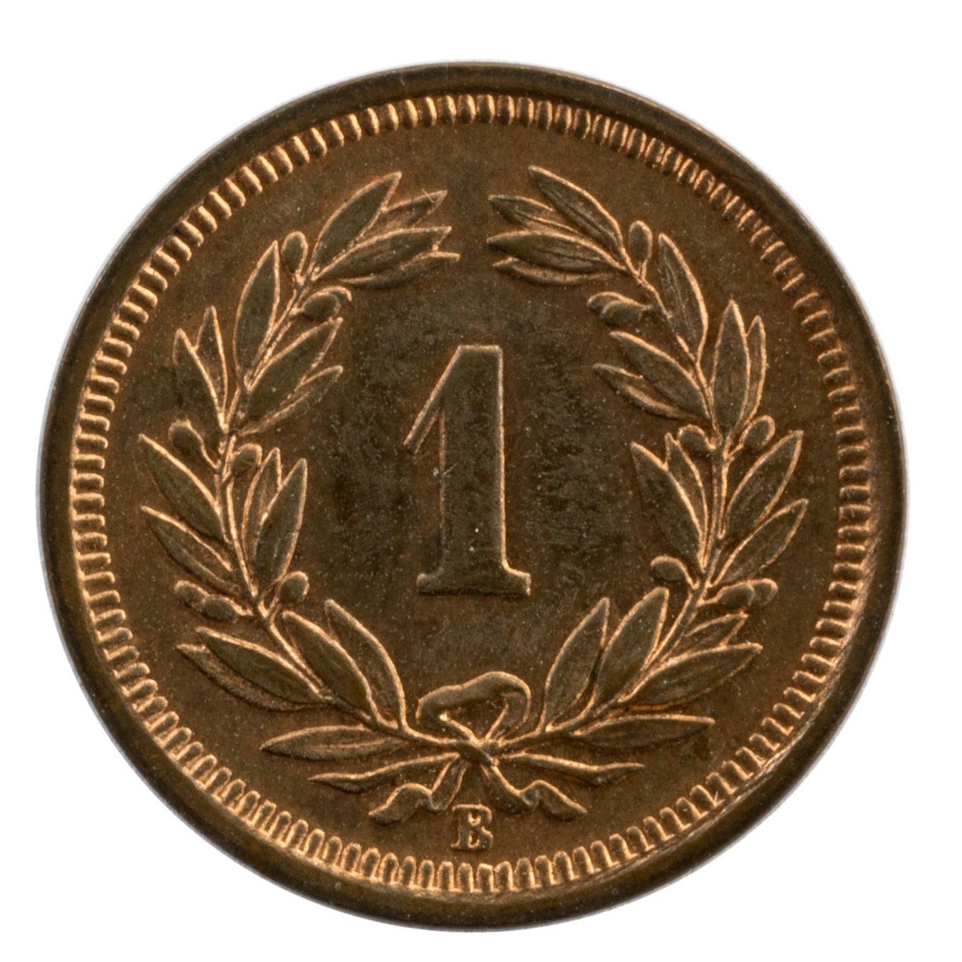 Alle Münzen: Schweiz / Suisse - 1 Rappen - 1936  STGL – Gebraucht aus Rotkreuz von Swiss-Coins 1