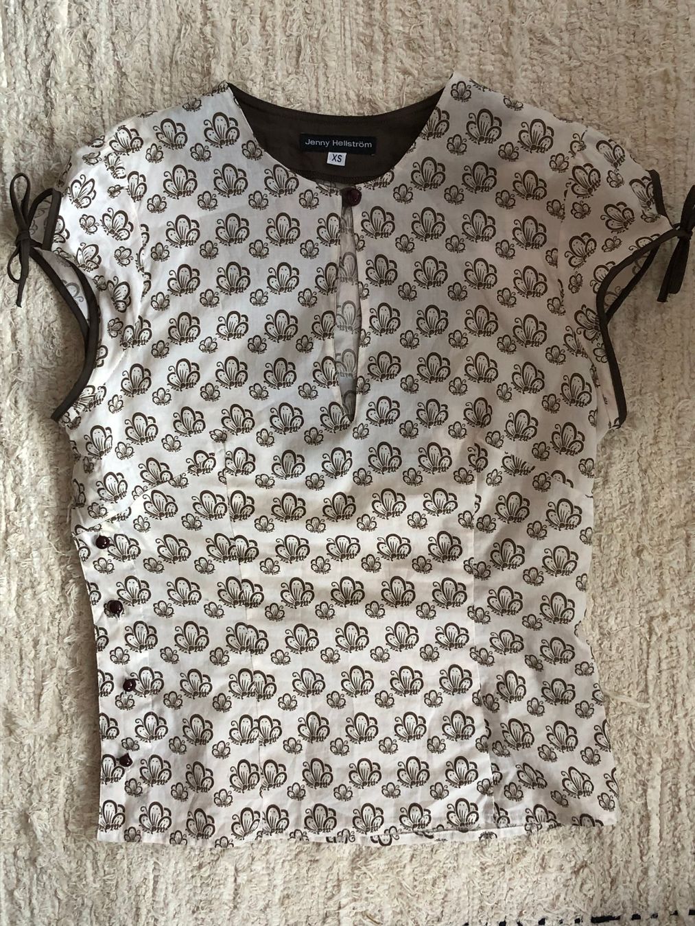Camicette: WIRD AM 17.7. ENTSORGT - Hellström Vintage Bluse Shirt XS 34 – Usato da Wald ZH venduto da rotschmuddl 5