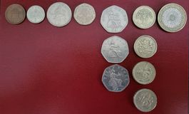 United Kingdom Pound Pence Penny Münzen Konvolut 1987-2000